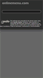 Mobile Screenshot of onlinemenu.com